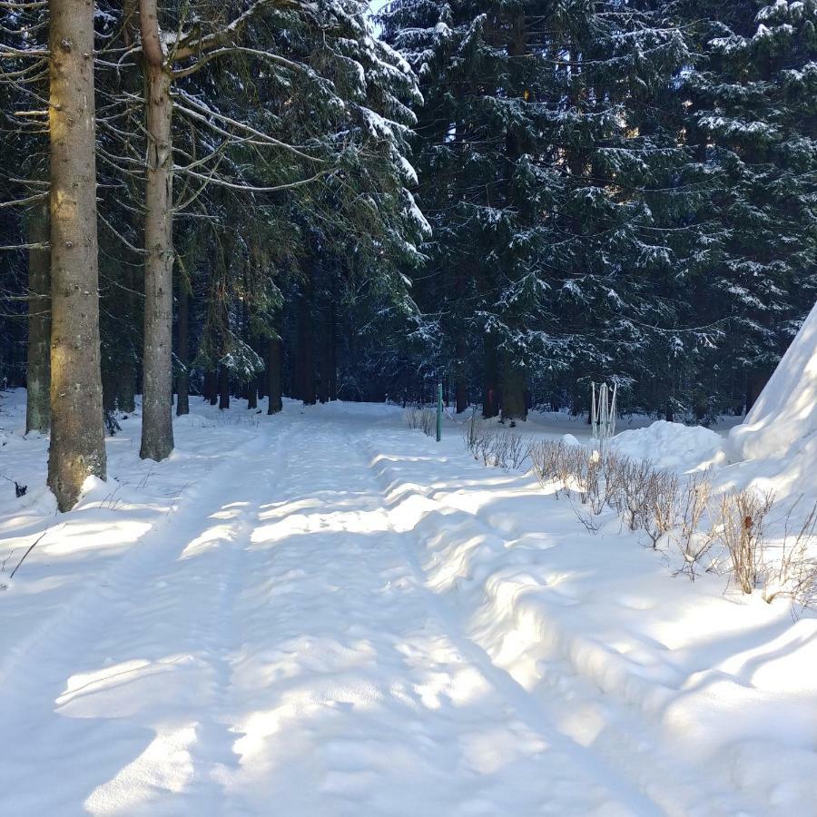 Wanderhuette Zum Bernhardsthal Βίλα Εξωτερικό φωτογραφία